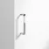 Quartz Gloss White Basin Vanity and Back To Wall Toilet Unit 950mm - Excludes Toilet