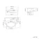 Quartz Gloss White Basin Vanity and Back To Wall Toilet Unit 1050mm - Excludes Toilet