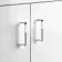 Quartz Gloss White Combination Vanity Basin and Houston Toilet 1050mm
