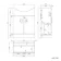 Quartz Gloss White Basin Vanity and Back To Wall Toilet Unit 1150mm - Excludes Toilet