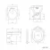 Quartz Gloss White Combination Vanity Basin and Denver Toilet 1150mm