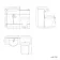 Quartz Gloss White Combination Vanity Basin and Houston Toilet 1150mm