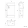 Quartz Gloss White Cloakroom Floor Standing Basin Vanity 400mm - Black Accents