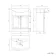 Capri Cotton White Basin Vanity and Back To Wall Unit 1150mm (Excludes Toilet) - Chrome Handles