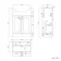 Capri Fog Grey Combination Vanity Basin and Houston Toilet 1050mm - Chrome Handles