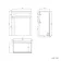 Capri Fog Grey Combination Vanity Basin and Miami Toilet 1350mm - Chrome Handles
