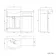 Capri Slate Grey Basin Vanity and Back To Wall Unit 1050mm (Excludes Toilet) - Chrome Handles