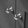 Capri Slate Grey Combination Vanity Basin and Houston Toilet 1150mm - Chrome Handles