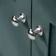 Capri Mystic Green Vanity with Semi Recessed Basin 650mm - Chrome Handles