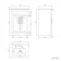 Milos Cotton White Basin Vanity 500mm - Traditional Handles