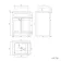 Milos Fog Grey Vanity with Troy Basin 600mm - Brushed Handles