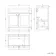 Milos Slate Grey Combination Vanity Basin and Miami Toilet 1300mm - Chrome Handles