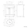 Milos Navy Blue Vanity with Oval Basin 600mm - Brushed Handles
