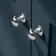 Milos Navy Blue Combination Vanity Basin and Houston Toilet 1100mm - Chrome Handles