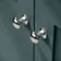 Milos Mystic Green Basin Vanity 800mm - Chrome Handles
