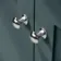 Milos Mystic Green Combination Vanity Basin and Houston Toilet 1000mm - Chrome Handles