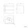 Corsica Gloss White Wall Hung Basin Drawer Vanity 600mm