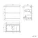 Corsica Gloss White Drawer Vanity with Marble Top 800mm - Excludes Counter Top Basin