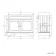 Lucia Graphite Grey Cabinet with Marble Top 1030mm (Excludes Counter Top Basin) - Brushed Brass Accents