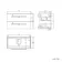 Elba Matt Black Wall Hung Basin Drawer Vanity 800mm
