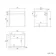 Corsica Gloss White Wall Hung Slimline Basin Vanity 400mm