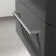 Omaha Slate Grey Wall Hung Drawer Vanity with Marble Top & Marin Basin 600mm