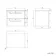 Omaha Slate Grey Wall Hung Drawer Vanity with Marble Top 600mm (Excludes Counter Top Basin) - Black Accents