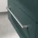 Omaha Mystic Green Wall Hung Drawer Vanity with Marble Top & Marin Basin 800mm