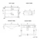 Omaha Linen White Wall Hung Basin Drawer Vanity 600mm - Brushed Brass Accents