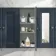 Inky Blue Wall Hung Cabinet 700x300mm