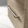 Elba Dawn Oak Double Wall Hung Drawer Vanity with Marble Top & Oval Basin 1200mm