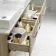 Elba Dawn Oak Double Wall Hung Drawer Vanity with Marble Top & Cody Basin 1200mm