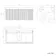 Malta Fluted Country Oak Wall Hung Drawer Vanity with Marble Top 800mm - Excludes Counter Top Basin
