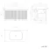 Malta Fluted Country Oak Wall Hung Drawer Vanity with Marble Top & Marin Basin 800mm