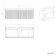 Malta Fluted Country Oak Wall Hung Drawer Vanity with Marble Top 1000mm - Excludes Counter Top Basin