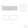 Malta Fluted Country Oak Double Wall Hung Drawer Vanity with Marble Top & Cody Basin 1200mm