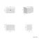 Malta Fluted Coastal White Wall Hung Basin Drawer Vanity 600mm
