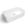 Malta Fluted Coastal White Wall Hung Drawer Vanity with Marble Top & Marin Basin 1000mm