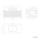Sorrento Fluted Black Walnut Wall Hung Drawer Vanity with Marble Top & Reno Basin 1000mm