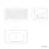 Sorrento Fluted Matt Black Wall Hung Drawer Vanity with Matt White Basin 800mm