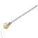 Barcelona Electric Brushed Brass Straight Heated Towel Rail 1200x500mm