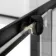 London Matt Black 6mm Sliding Shower Enclosure 1000x800mm
