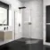 Copenhagen Easy Clean 8mm Wet Room Shower Glass 1100mm & 250mm Return Panel