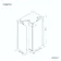 Copenhagen Easy Clean 8mm Walk In Shower Enclosure 1400mm & 900mm Glass with Pivotal Return Panel