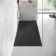 Berlin Rectangular Matt Black Slate Effect SMC Composite Shower Tray 1600x700mm