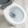 Hudson Traditional High-Level Toilet With Dove Grey Seat & Pedestal Basin - Single Tap Hole