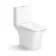 Houston Rimless Close Coupled Toilet With Premium Soft Close Seat