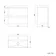 Corsica Gloss White Wall Hung Slimline Basin Drawer Vanity 600mm