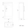 Avon Gloss White Cloakroom Floor Standing Basin Vanity 400mm