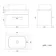 Avon Stone Grey Wall Hung Drawer Vanity with Curved Counter Top Basin 600mm